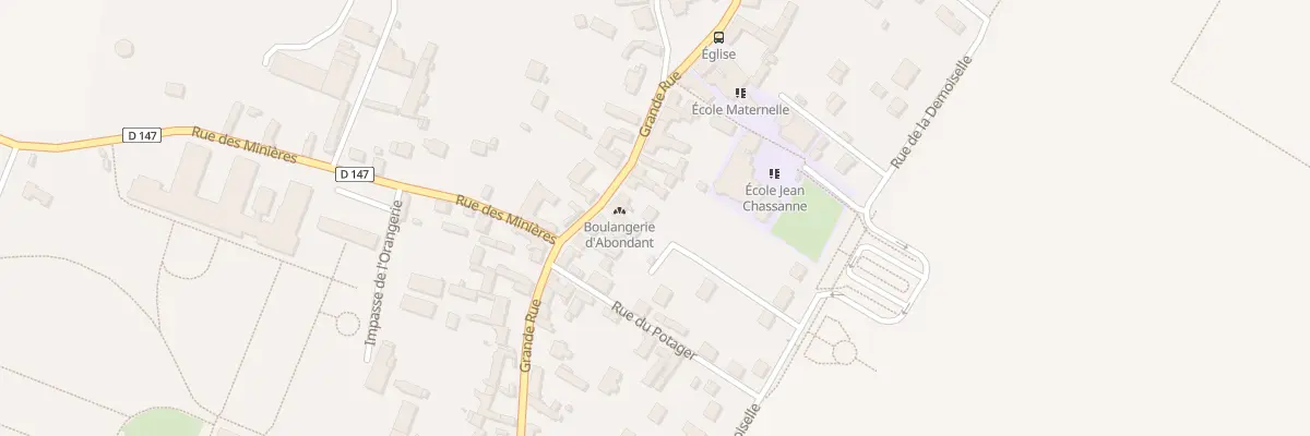 Plan du 27 Gr Grande Rue à Abondant