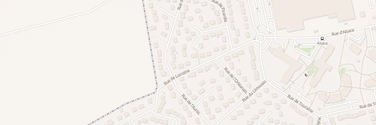 Plan du 16 Rue de Lorraine à Lucé