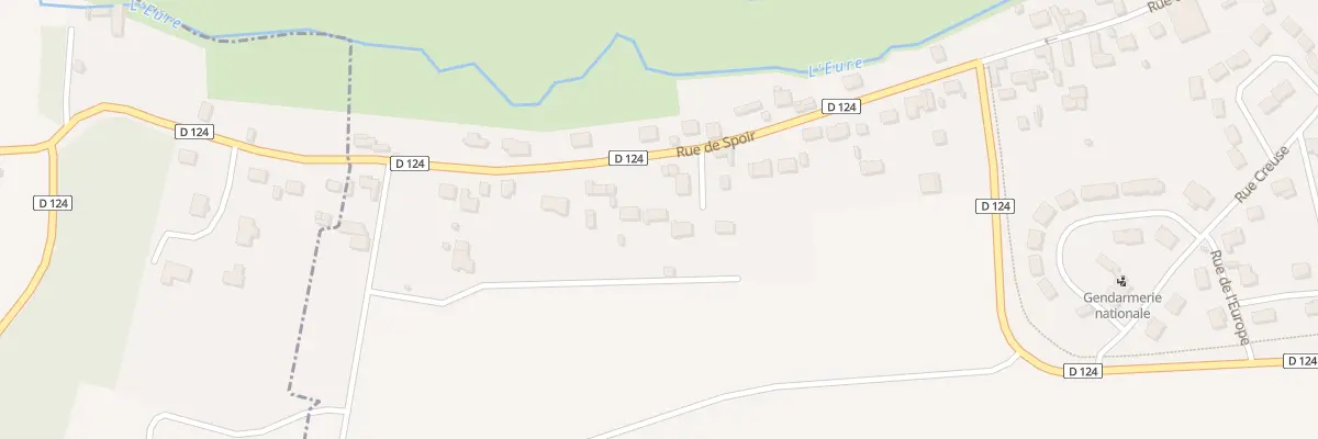 Plan du 65 Rue de Spoir à Thivars