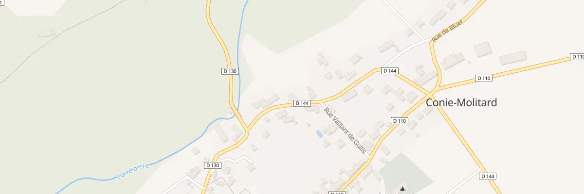 Plan du 22 Rue du Vieux Moulin à Conie-Molitard