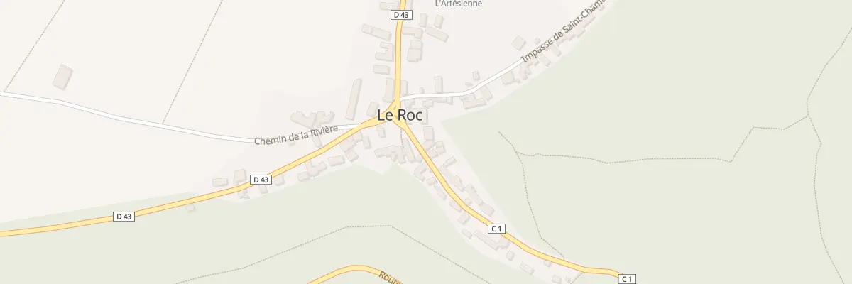 Plan du 27 Rte de la Combe au Roc