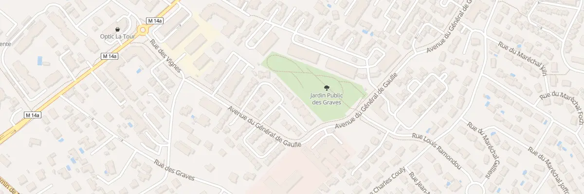 Plan du 25 Rue des Violettes à Castelginest