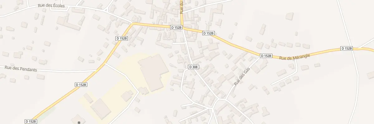 Plan du 2 Rue de la Badonnerie à Mézières-en-Drouais