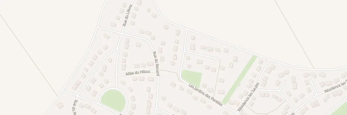 Plan du 12 Les Perelles aux Andelys