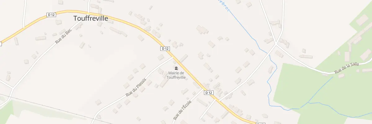 Plan du 48 Gr Grande Rue à Touffreville