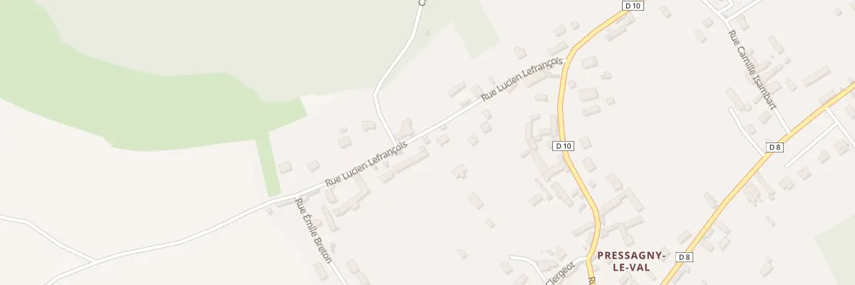 Plan du 8B Rue Lefrancois L à Notre-Dame-de-l’Isle