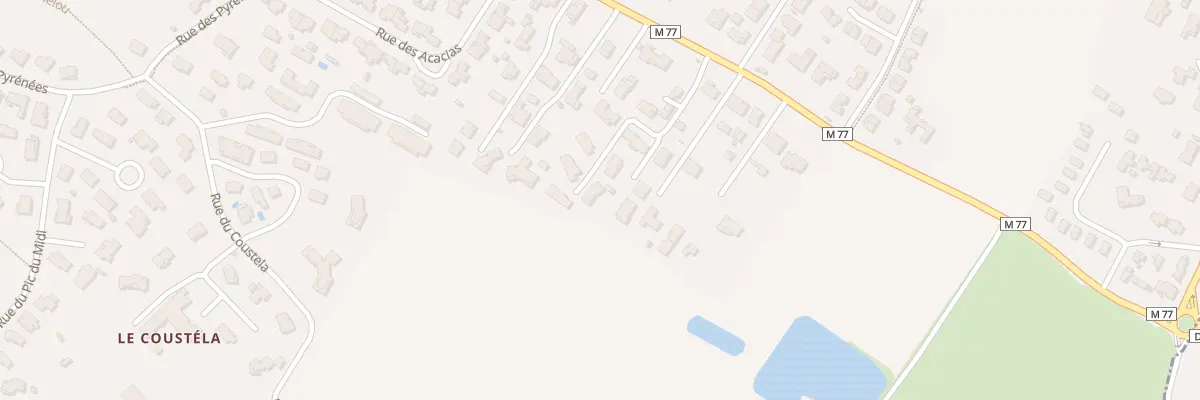 Plan du 14C Rue de Pechbonnieu à Gratentour