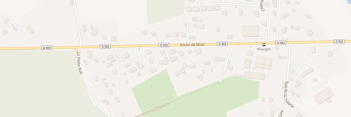 Plan du 857 Rte de Blois à Mont-près-Chambord