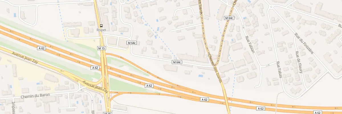 Plan du 12 Che de Rispet à Toulouse