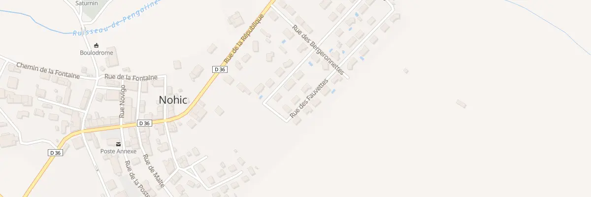 Plan du 18 Rue des Fauvettes à Nohic