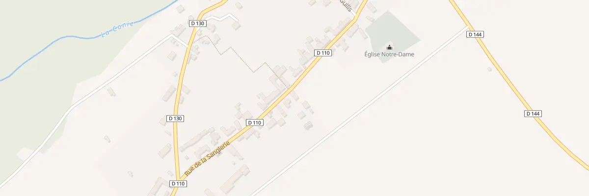 Plan du 15 Rue de la Sanglerie à Conie-Molitard