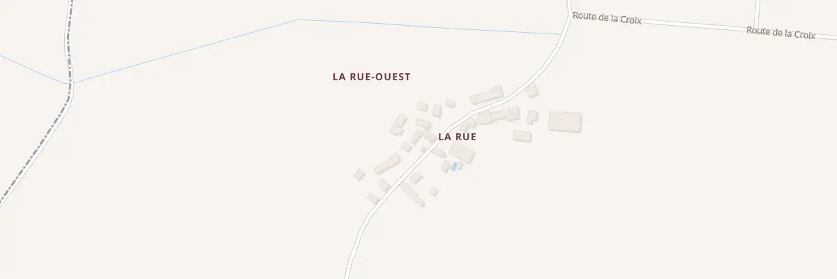 Plan du 6 La Rue à La Chapelle-Orthemale