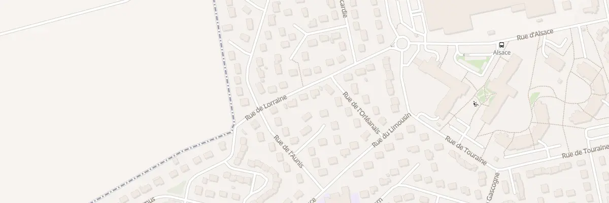 Plan du 13 Rue de Lorraine à Lucé