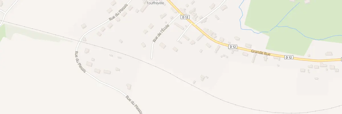 Plan du 57 Gr Grande Rue à Touffreville