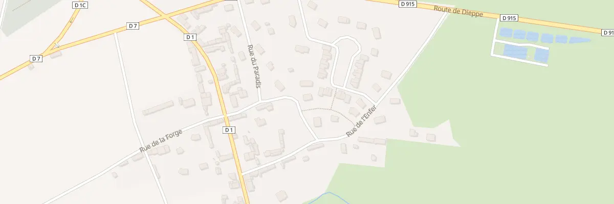 Plan du 56 Rue du Paradis à Sommery