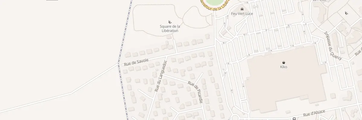 Plan du 9 Rue de Savoie à Lucé