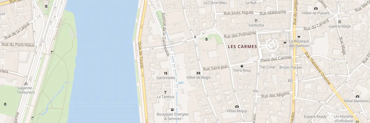 Plan du 29 Rue de la Dalbade à Toulouse