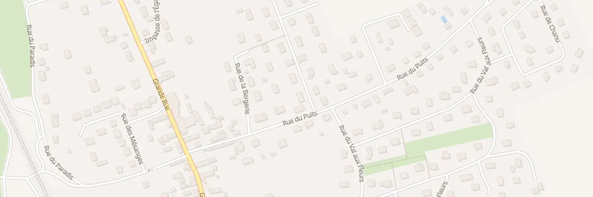 Plan du 5 Rue du Pressoir à Bueil