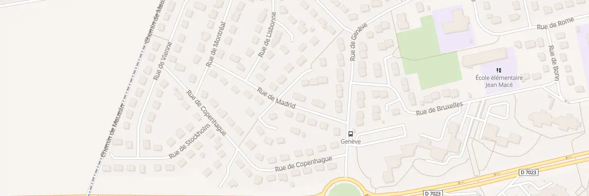 Plan du 10 Rue de Madrid à Lucé