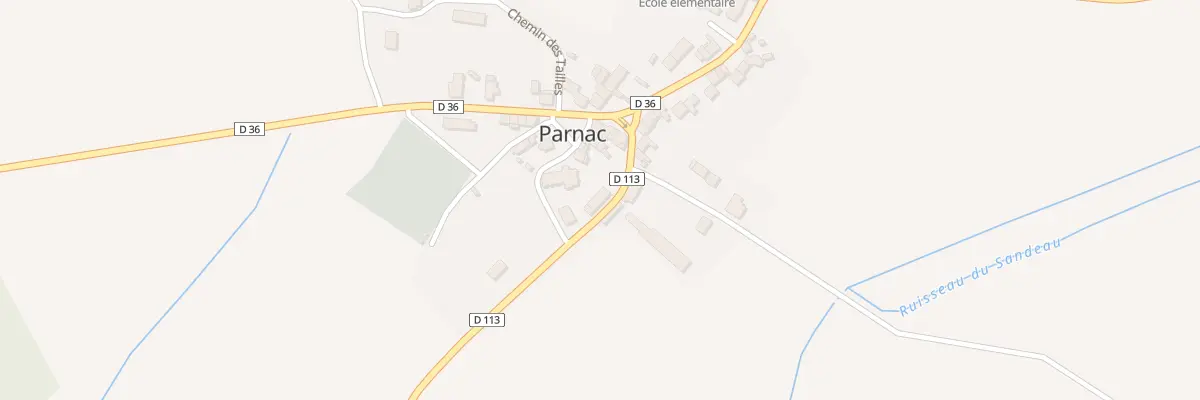 Plan du 5026 Le Bourg à Parnac