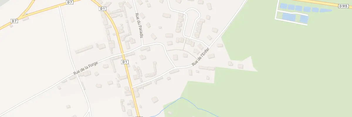 Plan du 129 Rue de l’Enfer à Sommery