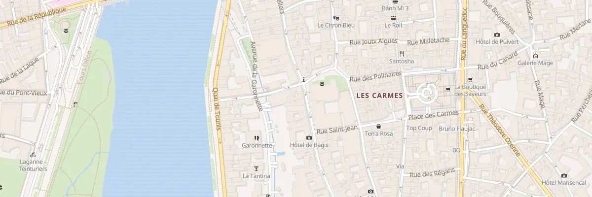 Plan du 37 Rue de la Dalbade à Toulouse