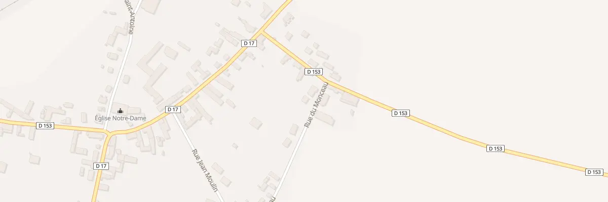 Plan du 27 Rue du Monceau à Moriers