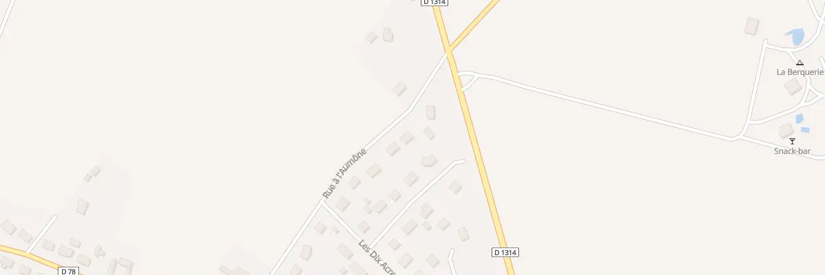 Plan du 4 Rue Aumone au Mesnil-Réaume