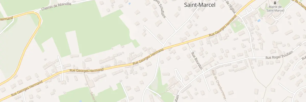 Plan du 22 Rue Georges Hermand à Saint-Marcel