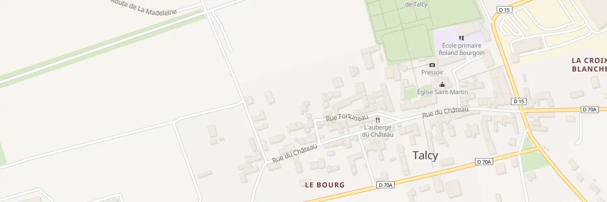 Plan du 26 Rue Fortuneau à Talcy
