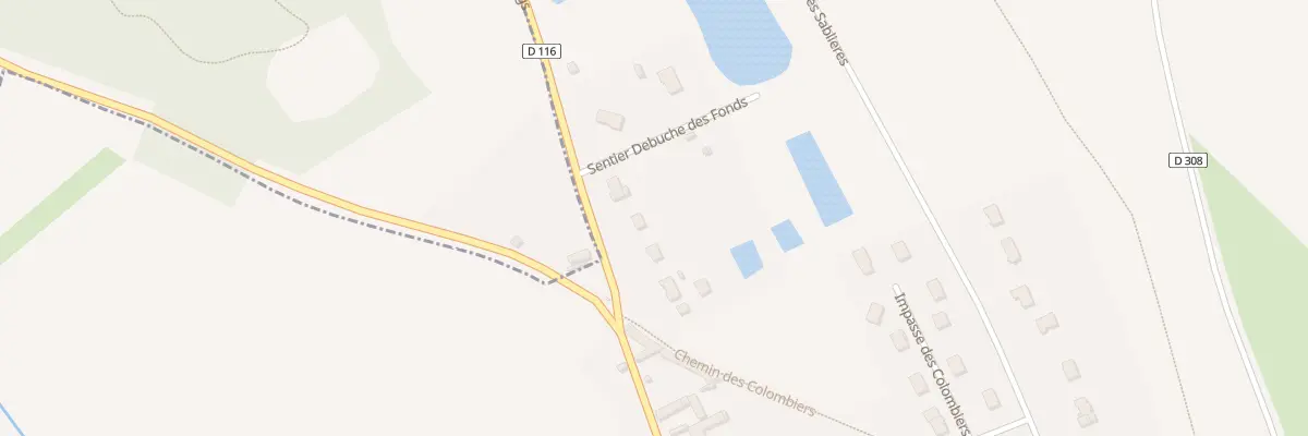 Plan du 32 Rte des Étangs à Charpont