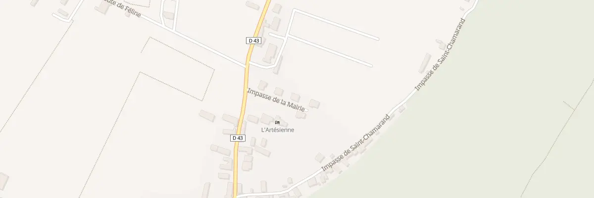 Plan du 87 Imp de la Mairie au Roc