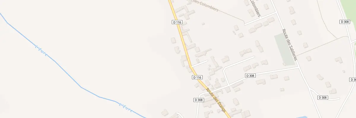Plan du 13 Rte des Étangs à Charpont