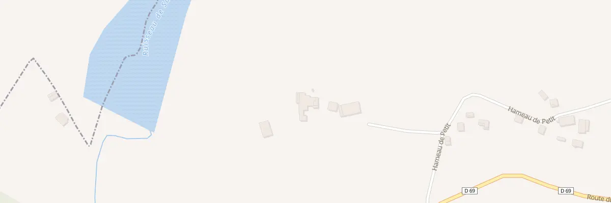 Plan du 410 Ham de Petit à Montpezat-de-Quercy