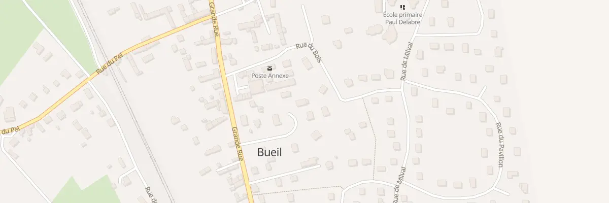 Plan du 7 Rue Laverdure à Bueil