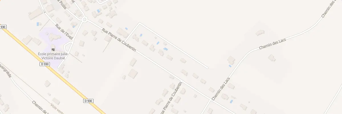 Plan du 269 Rue Pierre de Coubertin à Nohic
