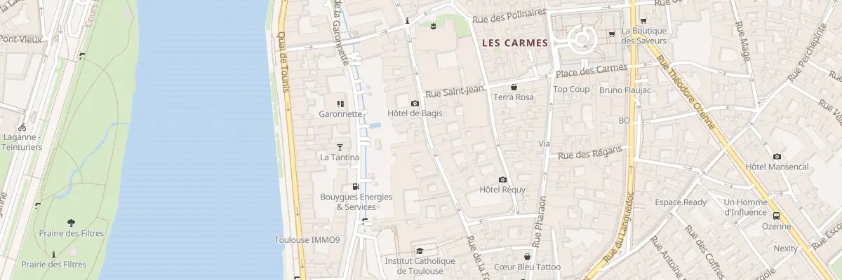 Plan du 19 Rue de la Dalbade à Toulouse