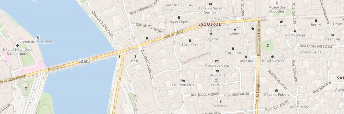 Plan du 43 Rue des Paradoux à Toulouse