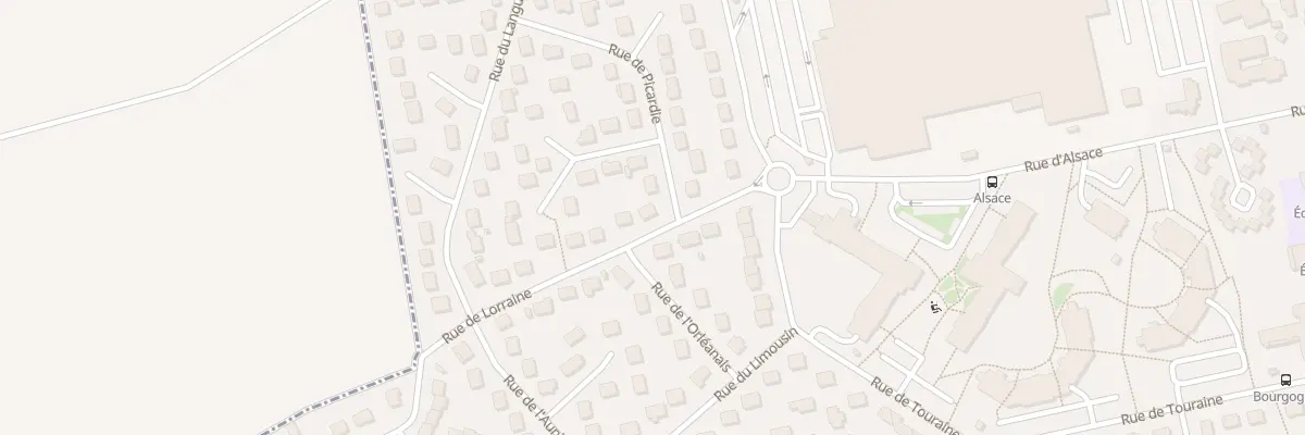 Plan du 6 Rue de Lorraine à Lucé