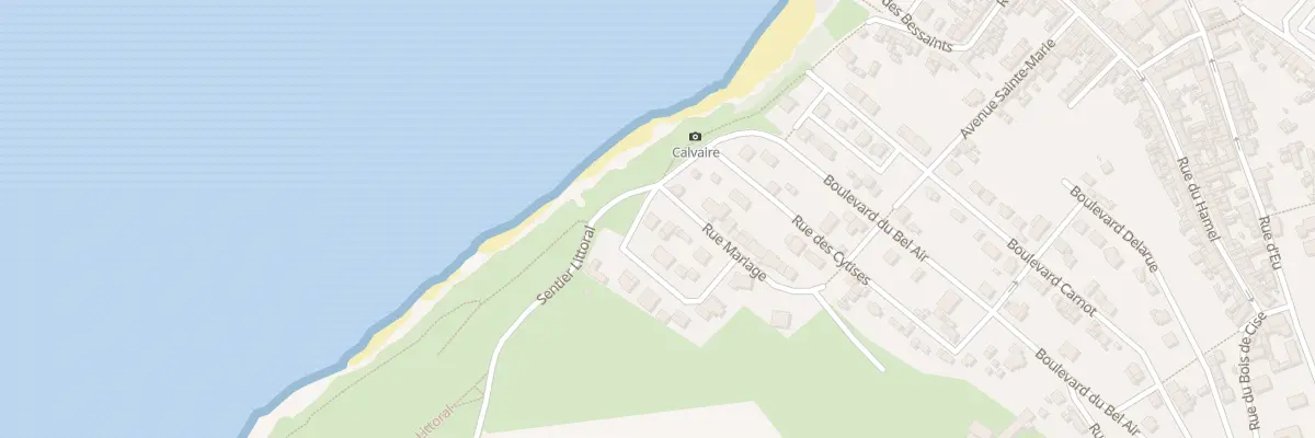 Plan du 2 Rue Mariage à Ault