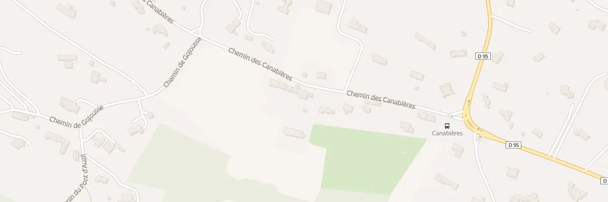 Plan du 16 Che des Canabières à Vieille-Toulouse