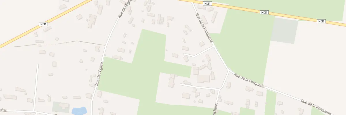 Plan du 127B Rue de la Porquerie à La Haye