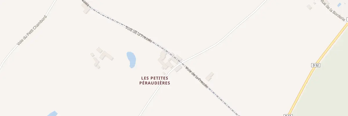 Plan du 5A Che des Petites Peraudieres à Cheverny