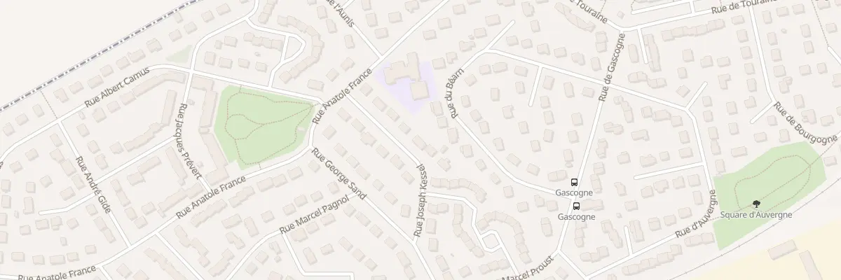 Plan du 8 Rue Joseph Kessel à Lucé