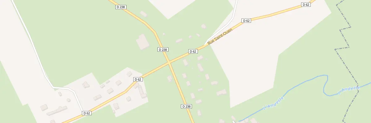 Plan du 77 Rue Saint-ouen à Morville-le-Héron