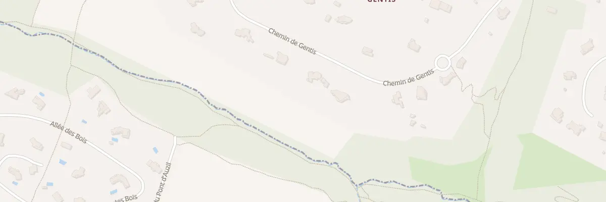 Plan du 29 Che de Gentis à Vieille-Toulouse