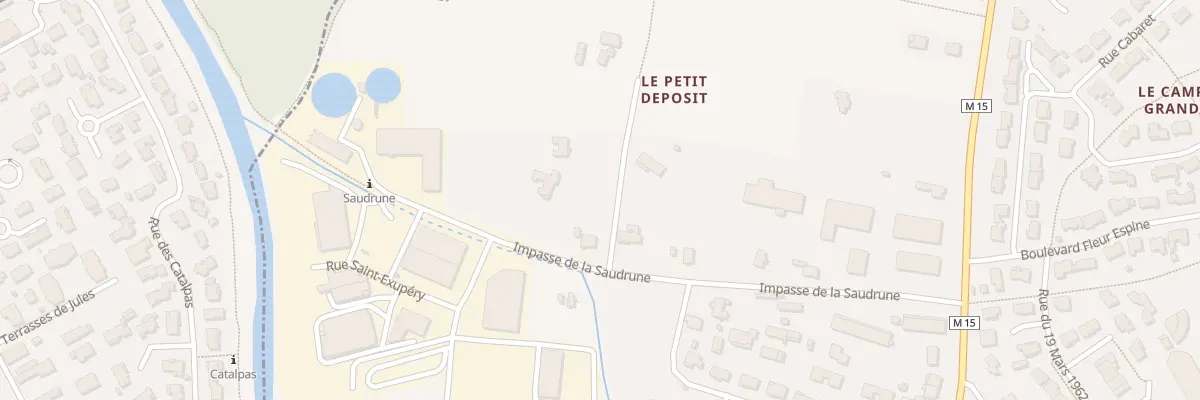 Plan du 22A Imp de Saudrune à Launaguet