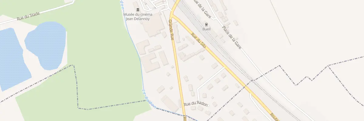 Plan du 3 Gr Grande Rue à Bueil