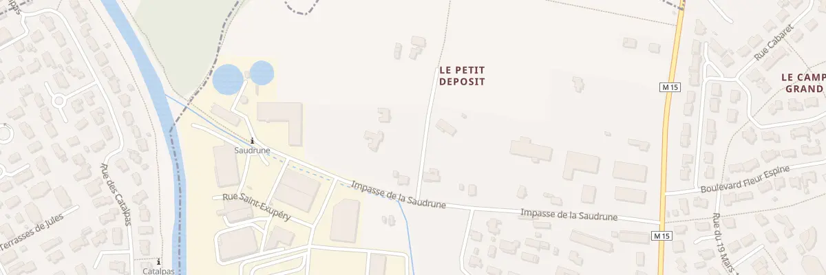 Plan du 22B Imp de Saudrune à Launaguet