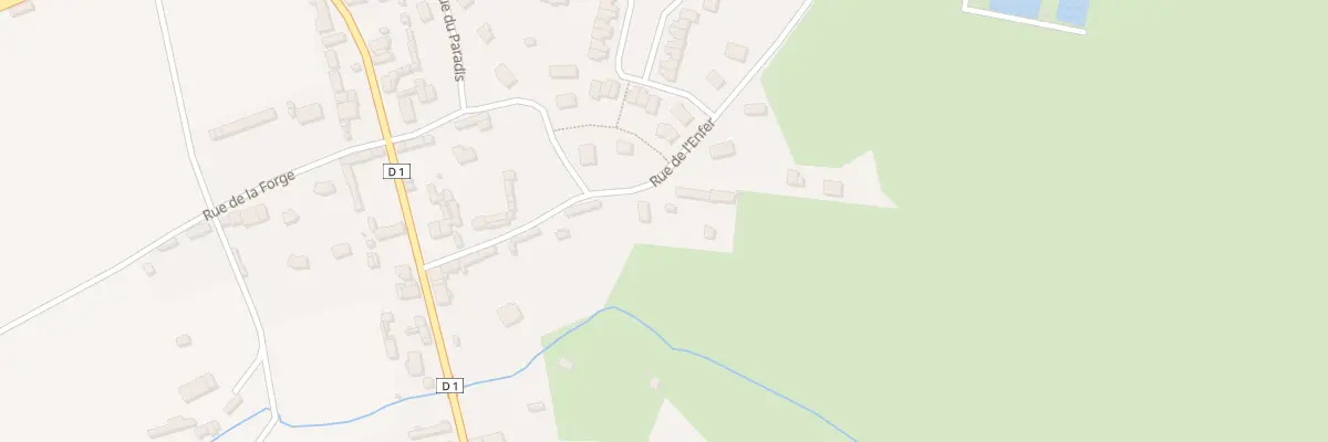 Plan du 166 Rue de l’Enfer à Sommery
